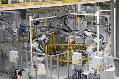 個性、開放、互聯 寧波杭州灣新區吉利汽車SEA浩瀚工廠鋰電池技術入選'未來工廠'